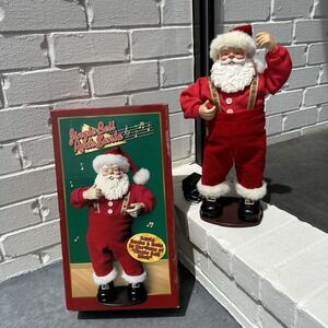 Jingle Bell Rock Santa Christmas Animated Dancing Musical 1st Edition‎